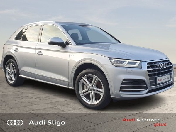 Audi Q5 SUV, Petrol Plug-in Hybrid, 2021, Silver