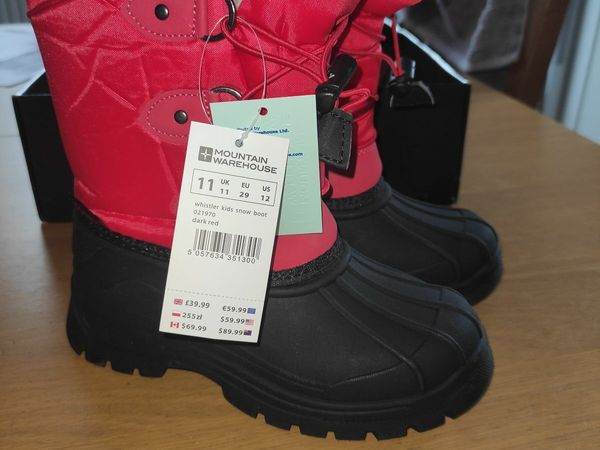 Kids snow boots clearance ireland