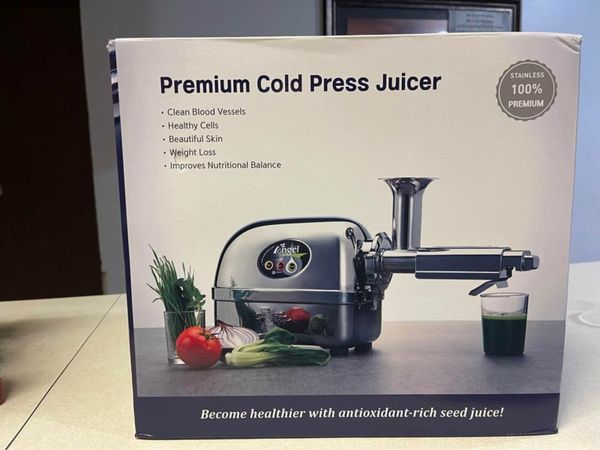 Angel cold press clearance juicer