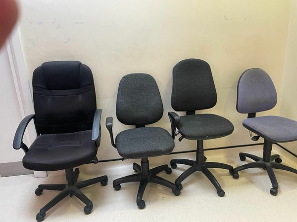 Various Office Chairs x4 for sale in Co. Cork for 50 on DoneDeal