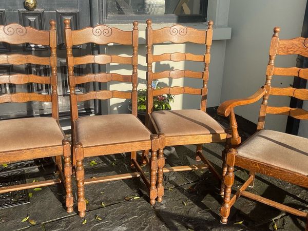 Country dining best sale chairs for sale