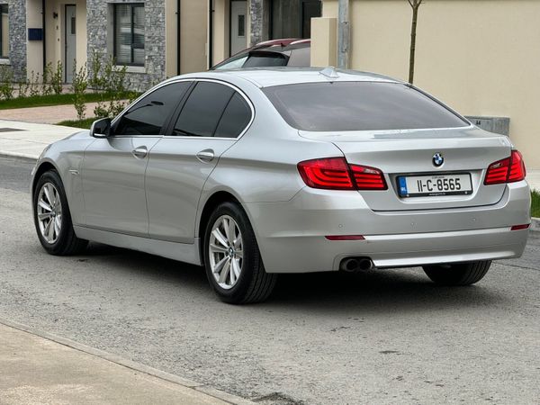 BMW 5-Series Saloon, Diesel, 2011, Silver