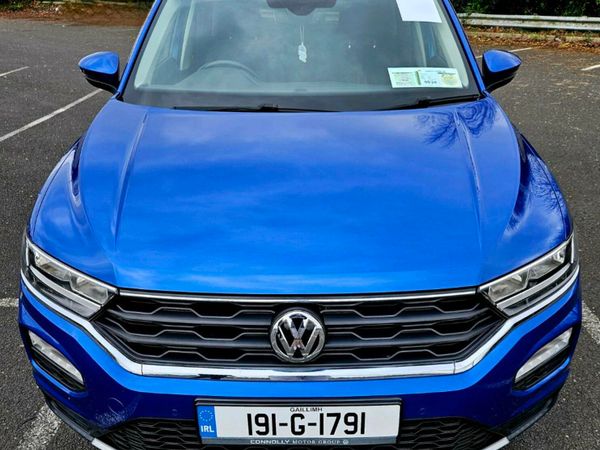 Volkswagen T-Roc SUV, Petrol, 2019, Blue