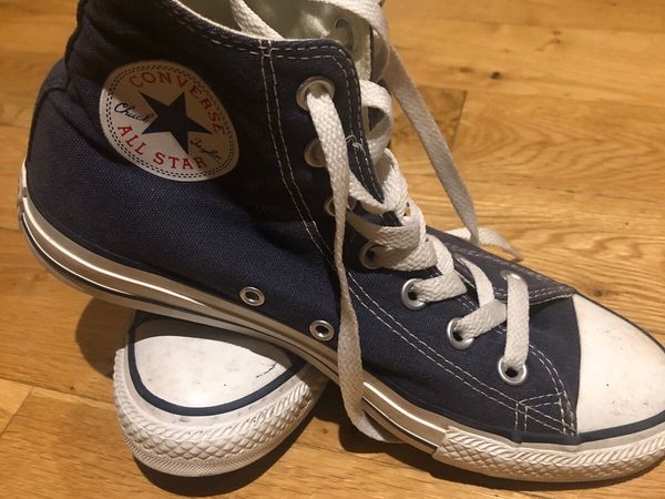 Navy converse deals size 4