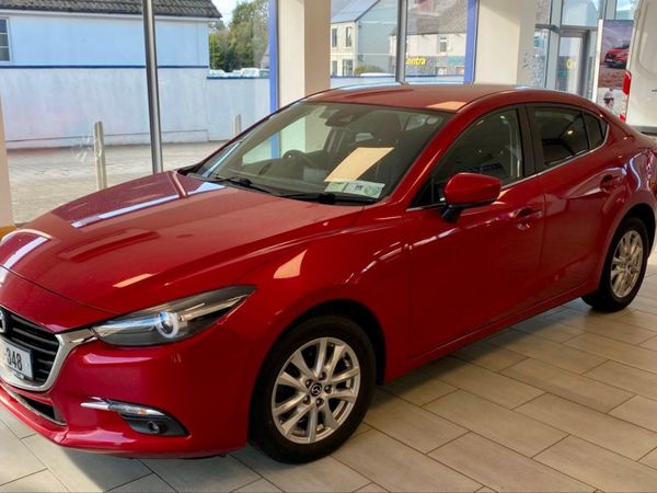 Mazda 3 Saloon, Diesel, 2018, Red