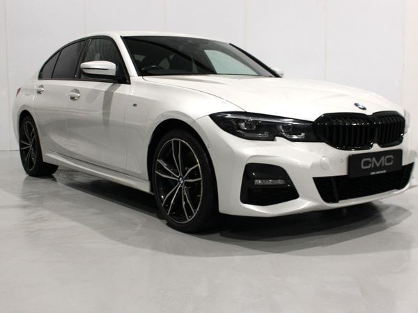 BMW 3-Series Saloon, Petrol Hybrid, 2021, White