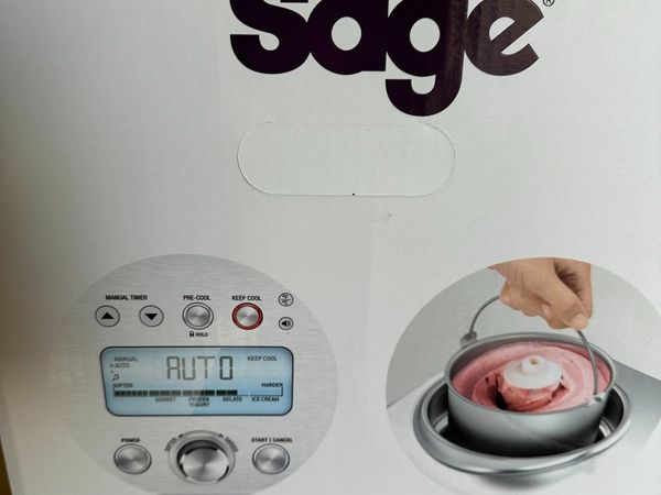 Sage ice best sale cream maker manual