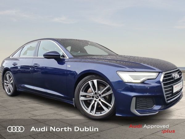 Audi A6 Saloon, Diesel, 2021, Blue