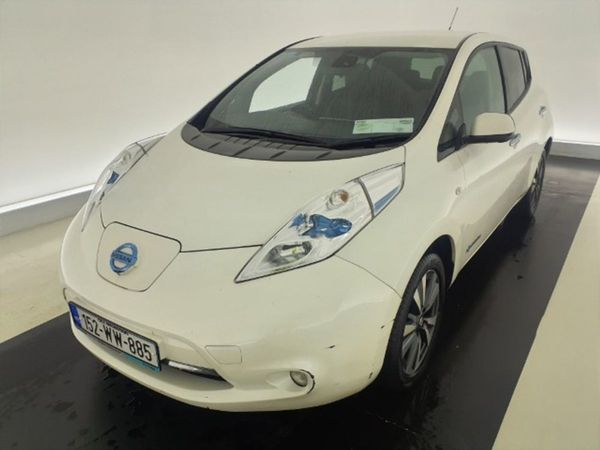 Nissan Leaf Hatchback, Electric, 2015, White