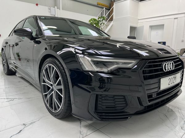 Audi A6 Saloon, Diesel Hybrid, 2021, Black