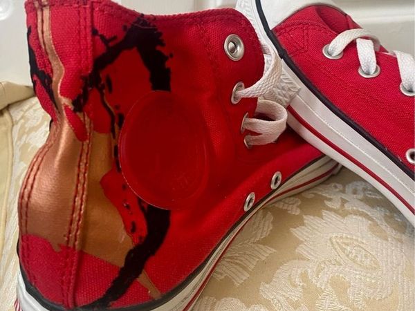 Red 2025 converse sale