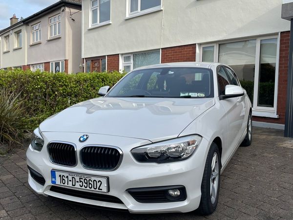 BMW 1-Series Hatchback, Diesel, 2016, White