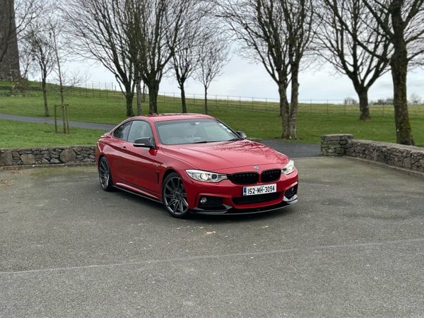 BMW 4-Series Coupe, Diesel, 2015, Red