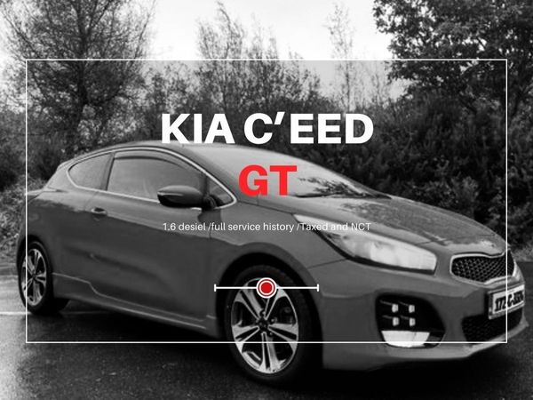 Kia Ceed Hatchback, Diesel, 2017, Red