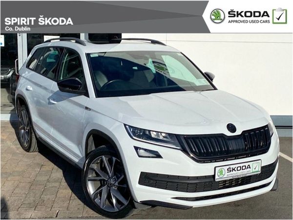 Skoda Kodiaq SUV, Diesel, 2021, White
