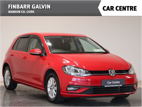 Volkswagen Golf Hatchback, Petrol, 2019, Red