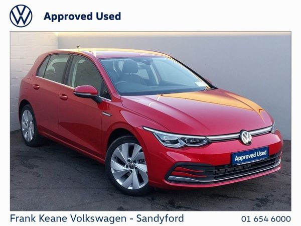 Volkswagen Golf Hatchback, Petrol, 2022, Red