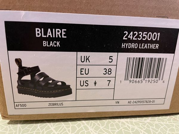 Dr martens blaire discount sizing