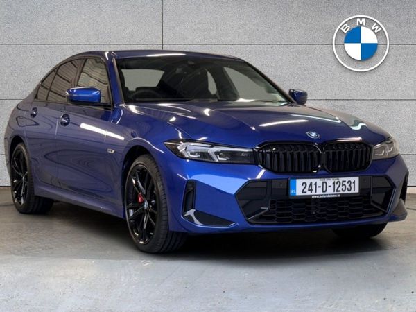 BMW 3-Series Saloon, Petrol Plug-in Hybrid, 2024, Blue