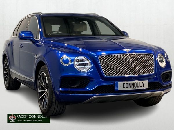 Bentley Bentayga SUV, Petrol Plug-in Hybrid, 2020, Blue