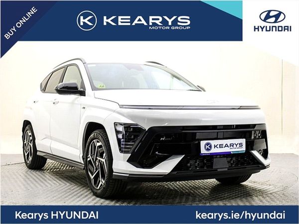 Hyundai KONA Crossover, Petrol, 2024, White