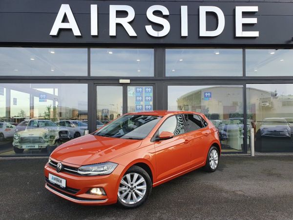 Volkswagen Polo Hatchback, Petrol, 2021, Orange