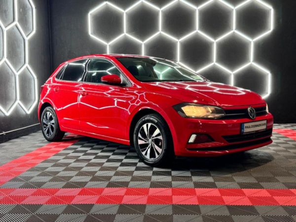 Volkswagen Polo Hatchback, Petrol, 2018, Red