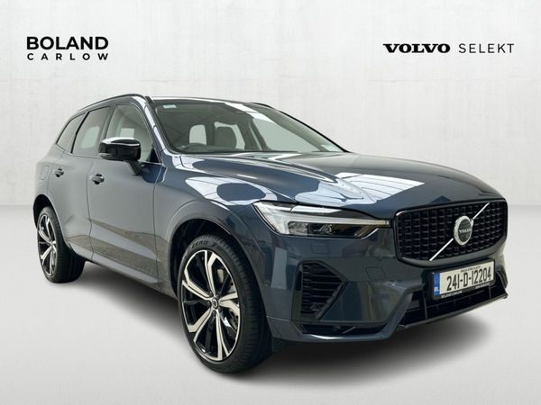 Volvo XC60 SUV, Petrol Plug-in Hybrid, 2024, Blue
