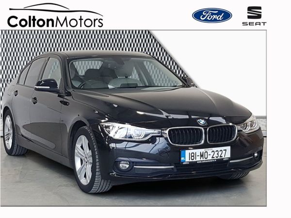 BMW 3-Series Saloon, Diesel, 2018, Black