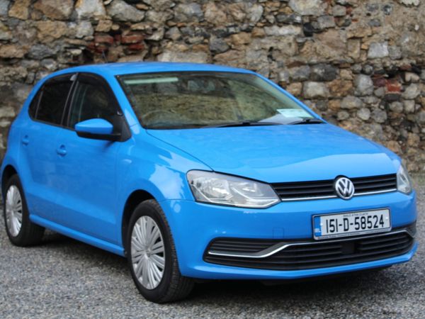 Volkswagen Polo Hatchback, Petrol, 2015, Blue