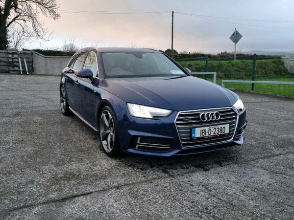Audi A4 Estate, Diesel, 2018, Blue