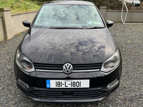 Volkswagen Polo Hatchback, Petrol, 2018, Black