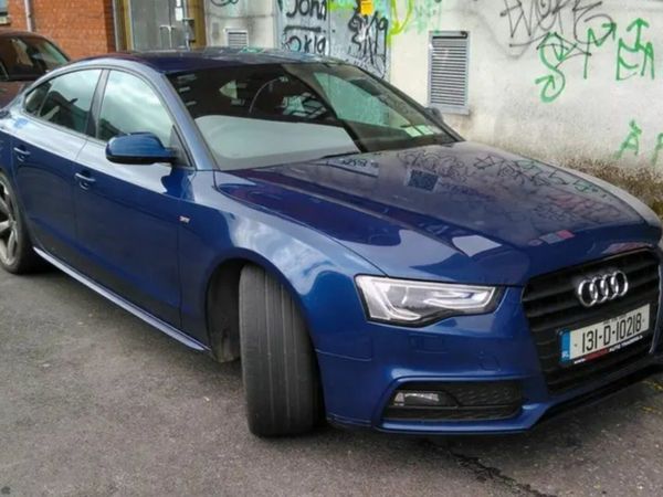 Audi A5 Hatchback, Diesel, 2013, Blue
