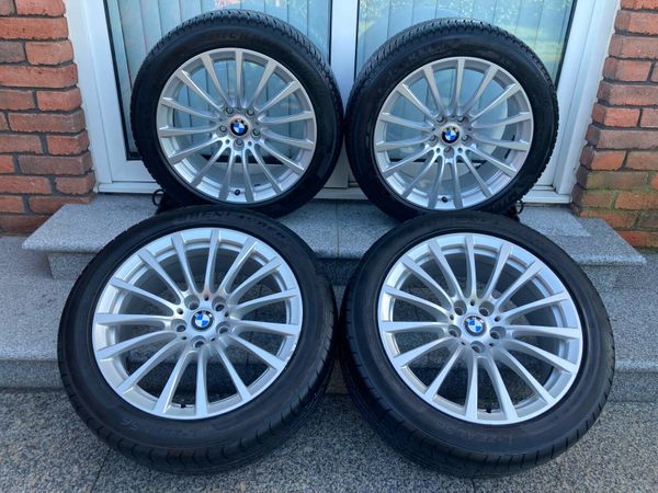 18' GENUINE BMW 3 SERIES F30 ALLOY WHEELS & TYRES for sale in Co ...