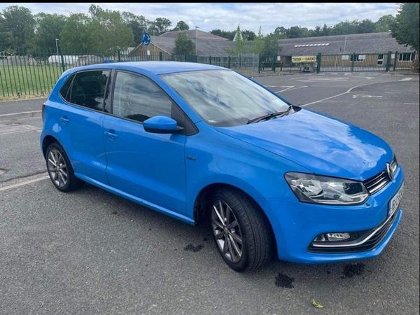 Volkswagen Polo Hatchback, Petrol, 2016, Blue