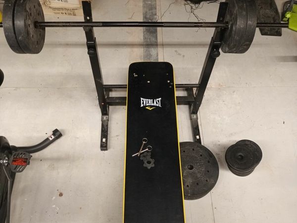 Weights bench and weights for sale in Co. Galway for 100 on DoneDeal