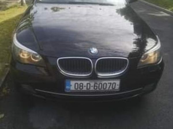 BMW 5-Series Saloon, Diesel, 2008, Black