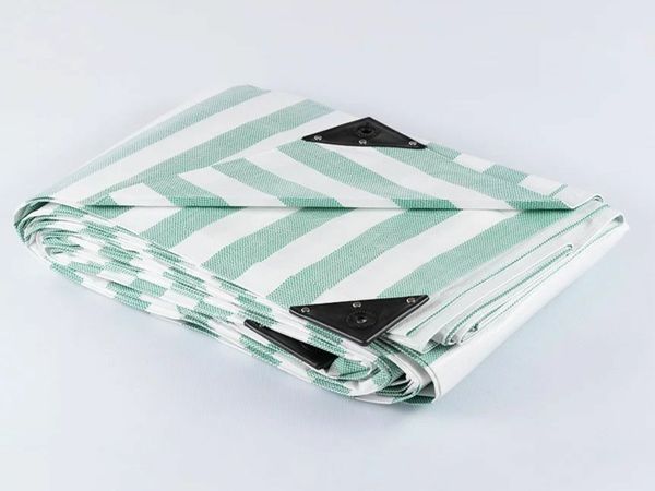 Tarpaulin covers 3.5m X 3.5m 170 gsm white green for sale in Co