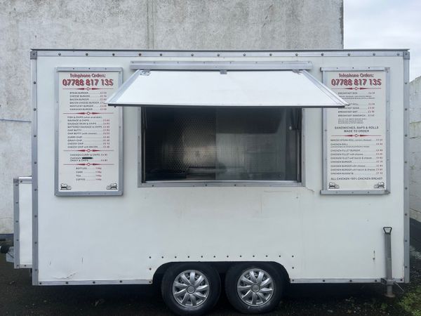 Burger vans for sale best sale with pitch near me