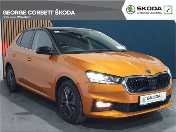 Skoda Fabia Hatchback, Petrol, 2022, Orange