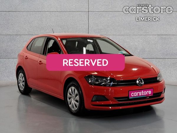 Volkswagen Polo Hatchback, Petrol, 2019, Red