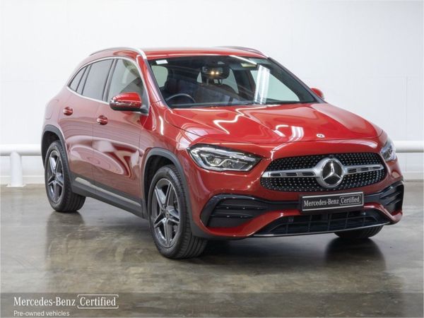 Mercedes-Benz GLA-Class SUV, Petrol Plug-in Hybrid, 2021, Red