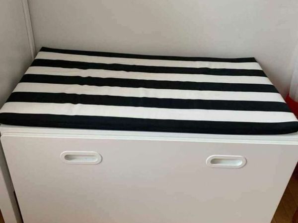 Ikea FRITIDS Storage bench with Bench Pad for sale in Co. Dublin