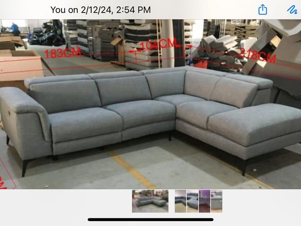 Leather l deals couches for sale