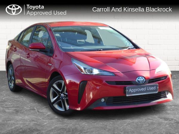 Toyota Prius Hatchback, Hybrid, 2020, Red