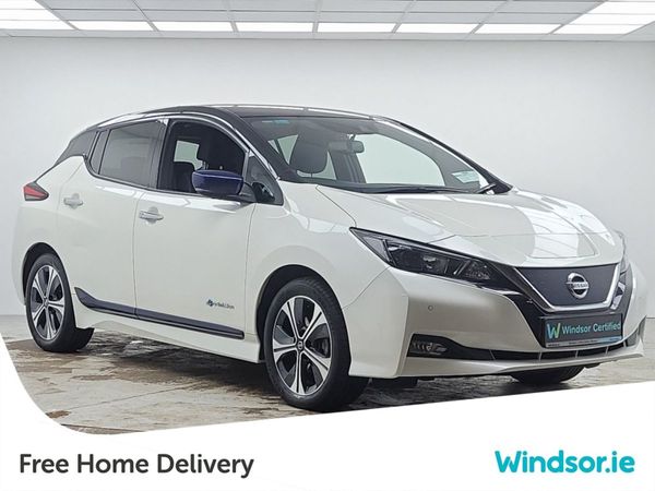 Nissan Leaf Hatchback, Electric, 2021, White
