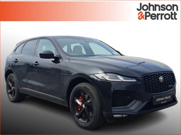 Jaguar F-Pace SUV, Petrol Plug-in Hybrid, 2022, Black