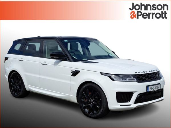 Land Rover Range Rover Sport SUV, Petrol Plug-in Hybrid, 2019, White