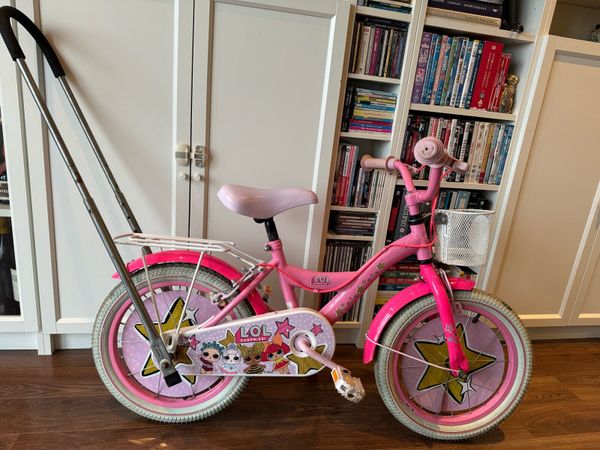 16 inch girls bike with outlet stabilisers