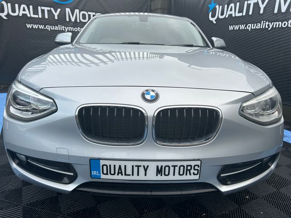 BMW 1-Series Hatchback, Petrol, 2014, Silver